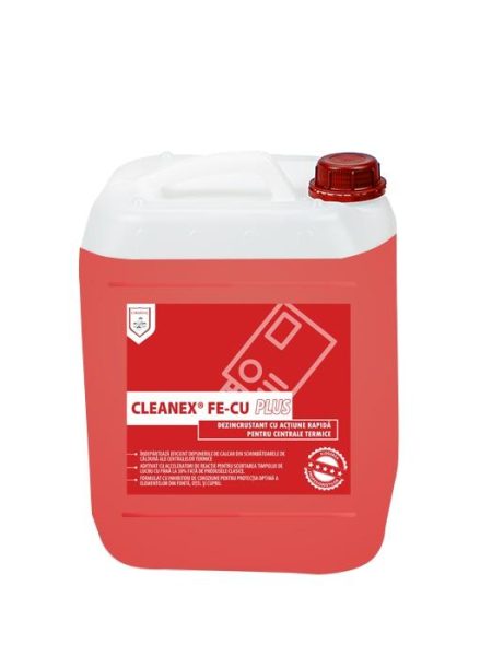 CLEANEX FE-CU PLUS - Dezincrustant cu actiune rapida centrala termica