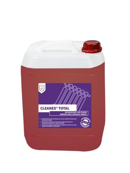 CLEANEX TOTAL - Dezincrustant acid instalatie termica