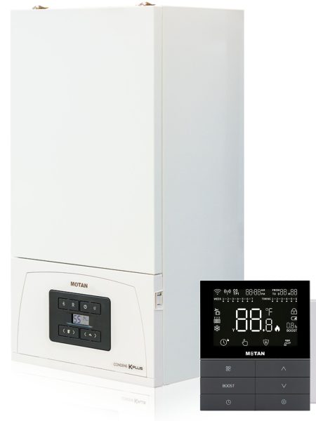Set centrală termică Motan Condens KPlus 21/23 kW + termostat wireless