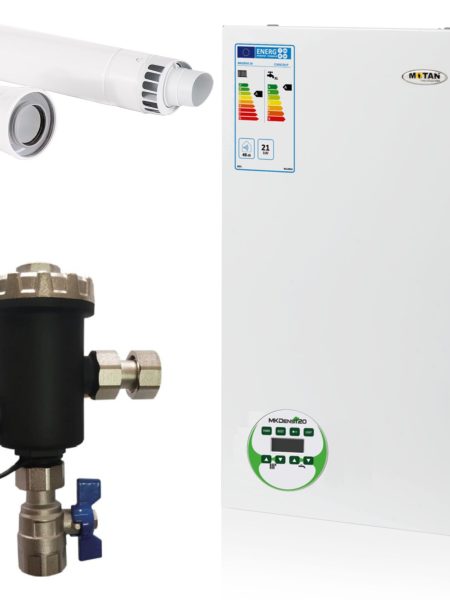 Set centrală termică Motan MKDens 21/23 kW + filtru antimagnetită